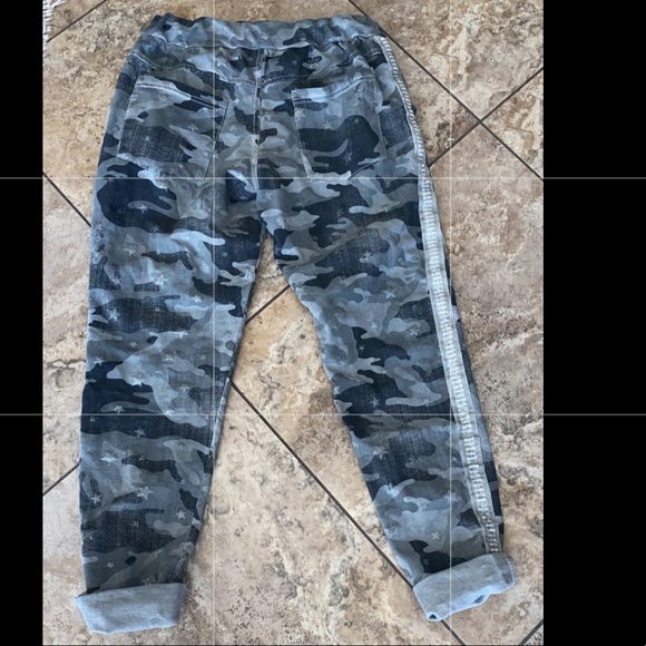 Venti6 Pants & Jumpsuits | Venti6 Camo Jogger With Settle Silver Metallic | Poshmark